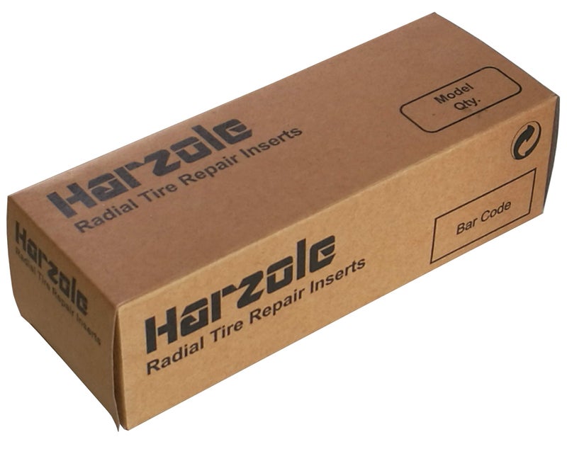 HARZOLE سلك إصلاح الإطارات TS-46020 لإصلاح الإطارات بدون أنبوب 6 4 بوصة بني 100 مم 100 قطعة - Image 3